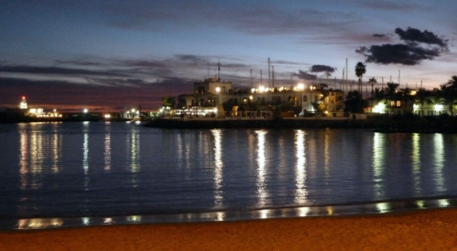 Puerto de Mogan at dusk